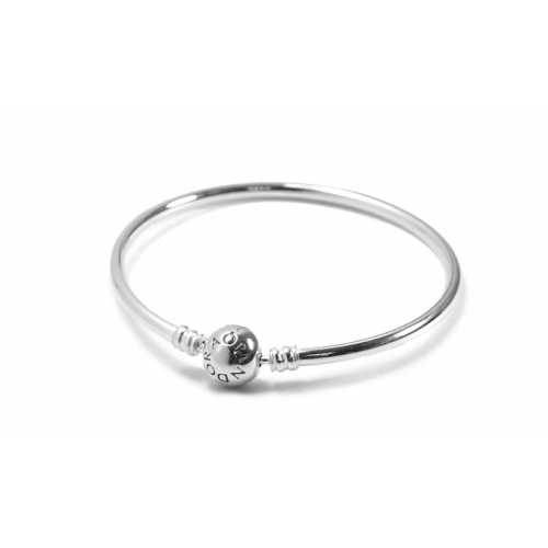 硬環圓珠釦純銀手鍊手環